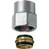 Raccordo FAR Cromato M 24x19 | Prolunga L.30mm | uscita 1/2 F. | 8870 30