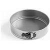 Lacor Stampi per Dolciumi Tondi, Stampo per Pan di Spagna, Stampo Estraibile, Acciaio al Carbonio, Antiaderente, Senza Pfoa, Ecologico, Diametro 20 cm, Capacità 1.9 L, 68680