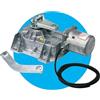 CAME Motoriduttore interrato FROG-A a 230V irreversibile con fermo anta in chiusura regolabile per automazione cancelli a battente fino a 3,5 m e 400 kg per un uso residenziale e commerciale