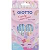 Giotto Glitter Candy Collection 8 pennarelli Colori Glitter Assortiti