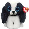 TY Beanie Boos Sissy la Cagnolina, con Occhi Azzurri Grandi e Glitter, il Peluche con gli Occhi Grandi Scintillanti 15 Cm T36570