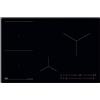 AEG Serie 6000 Piano Cottura Induzione 80 cm, 4 Fuochi Vetroceramica, Funzione Bridge, Zone Cottura Flessibili, PowerBoost, Hob2Hood, Touch Control, Sicurezza Bambini, TO84IB00IB, Nero