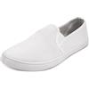 JOMIX Scarpe Donna Senza Lacci da Cucina Antiscivolo Scarpe Slip On Leggere in Tela Comode per Cuochi Addetti alla Ristorazione e Pulizie WSS250586 Bianco 38