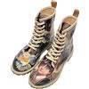 DOGO WB Long Boots, Stivaletto Donna, Multicolor, 36 EU