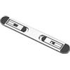 jerss Supporto per Laptop Invisibile Pieghevole Supporto per Laptop Regolabile in Lega di Alluminio (Argento)