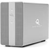 OWC Hub USB a 3 porte Mercury Elite Pro Dual (0 TB), USB 3.2 Gen 2 (USB-C), 10 Gb/s, soluzione di archiviazione esterna