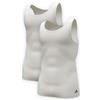 adidas Multipack Tank Top (2pk) Maglie Termiche, Bianco, S Uomo