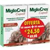 MiglioCres Capelli Integratore Zinco Selenio Rinforzante 60+60 capsule