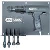 KS Tools 515.3880 Serie di scalpellatori ad aria compressa,6pz