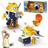 Super Wings Super Iron Paul 5, Super Ball-Animal Power, Aereo Giocattolo, Robot Trasformista, Transforming Figura Giocattoli, Aereo Giocattolo per Bambini 3 4 5 6 7 8 Anni Ragazzo Ragazza