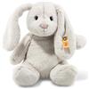 Steiff Hoppie Coniglietto - 28 cm - Coniglio di peluche con orecchie - Soft Cuddly Friends - Peluche per bambini - Lavabile - Grigio chiaro (080470)