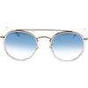 Ray-Ban Occhiali da Sole Ray-Ban Round Double Bridge RB3647N 90683F