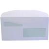BLASETTI 500 buste bianche 115x227mm 80g lembo gommato doppia finestra art.112 BLASETTI