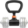 Generico Convertitore Da Manubrio A Kettlebell, Prese Kettlebell Per Manubri, per Allenamento Attrezzatura Fitness Regolabile per Sollevamento Pesi Uso Casa Palestra