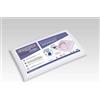 V.I.P. VERY IMPORTANT PILLOW Cuscino Saponetta Foratura Passante Memory Foam con Trattamento Lavanda Guanciale 42 x 72 x 11, Made in Italy, Bianco, C.854492