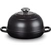 Le Creuset Cocotte per pane in ghisa vetrificata, 24 cm, Nero Matt, 21301240000430