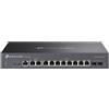 TP-Link Omada ER7412-M2 router cablato 2.5 Gigabit Ethernet, Gigabit Ethernet Nero - ER7412-M2 507896