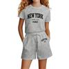 Generico Completo Bambina 2 Pezzi,Coordinato Estivo Tuta Neonata Set Estate Casual Mare Spiaggia Tutina Neonato T Shirt Manica Corta e Pantaloncini Ideale come regalo bimbo