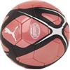 A.C. Milan - Mini Pallone Culture, Mini Pallone Prematch, Pallone da Calcio e da Allenamento, Prodotto Ufficiale, Taglia Mini 3, Rosso