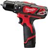 Milwaukee TRAPANO AVVITATORE A PERCUSSIONE MILWAUKEE 12 VOLT M12 BPD-202C