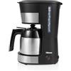 Tristar Macchina da Caffè Inox, 10 Tazze, Caraffa Termica, Funzione Mantieni Caldo, Sistema Antigoccia, Filtro Riutilizzabile, Indicatore Acqua, BPA Free, Spegnimento Automatico, CM-1283, Argento