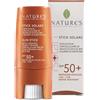 Nature's Solari - Stick Solare per Zone Delicate e Sensibili, SPF50+, 9ml