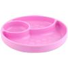 Chicco Piatto in Silicone Rosa con Ventosa, 1 Pezzo