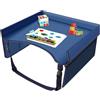 Generico Tavolino Da Viaggio Per Bambini - Tavolino Regolabile da Viaggio per Seggiolino Auto - Piano Pieghevole con Cinture Regolabili per Pasti, Attività e Laptop