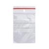 Q-CONNECT Buste trasp. chiusura grip in LDPE 50 μm Q-Connect con banda scrivibile - cont. alimentare - conf. 1000 pz - 6x8 cm