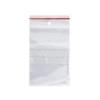 Q-CONNECT Buste trasp. chiusura grip in LDPE 50 μm Q-Connect con banda scrivibile - cont. alimentare - conf. 1000 pz - 7x10 cm