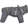 BT Bear Pettorina impermeabile per cani, regolabile a 4 gambe, con imbracatura riflettente, impermeabile, per cani di taglia media e grande, grigio, 6XL