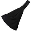 SYSUII Fascia per capelli da donna, larga, in cotone, alla moda, larga, per yoga, sport, per donne, ragazze, abbigliamento quotidiano, feste, compleanni, colore nero