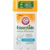 Arm & Hammer Arm & Hammer Essentials deodorante solido, pulito, Ampio Bastone, 2,5 once (Pacchetto di 3)