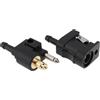 Briny River Raccordo rapido per linea carburante maschio/femmina da 6 mm compatibile con motore fuoribordo Yamaha