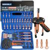 SEEKSELF Kit estrattore per cuscinetti 55 in 1, set di estrattori per fori ciechi, strumento per separare cuscinetti interni ed esterni, rimozione cuscinetti interni ed esterni, strumento di divisione