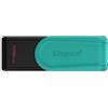 Kingston DataTraveler Exodia S Drive Flash USB - 128GB - USB 3.2 Gen 1 - USB Type A - Nero/Turchese - DTXS/128GB