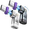 AUFU Adattatore Magnetico USB C da 240 W [2 pezzi], Girevole a 180°, Tipo C, Ricarica Rapida, Connettore Magnetico, 48 V/5 A, USB C Magnete per Phone 15 16 Pro Max, Pad 10 11 Mini 6 Air, Ma-Book Pro