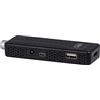 Trevi HE 3362 T2, Decoder Digitale Terrestre, DVBT-T2, Dimensioni Ridotte, Ricezione Programmi Qualità HD, HEVC con Codec H.265 10 Bit, HDMI, USB, Ricevitore IR con Display, Telecomando Incluso