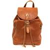 ZETA SHOES Zaino in Vera Pelle Made in Italy Vintage Borsa Donna Zeta Cuoio MainApps