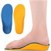 JSHshield Inserti per Bambini, Solette per Scarpe di Supporto Dell'Arco Plantare per Bambini, Inserti per Bambini per Piedi Piatti, Fascite Plantare, Sollievo dal Dolore del Tallone dei Piedi