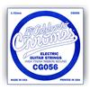 D'Addario Corda singola D'Addario CG056 per chitarra elettrica, Flat Wound, .056