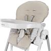 baby idea Babysanity Copri Seggiolone Pappa Universale in Morbida Spugna di Cotone Dona al Tuo Seggiolone Pappa una sensazione di Asciutto e Fresco 100% Made in Italy (Beige)