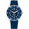 Tommy Hilfiger Orologio con Movimento al Quarzo a Tre Lancette per i Giovani con Cinturino in Silicone Blu - 1720047, Navy Blue