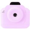 Yctze Kids Instant Stampa Fotocamera Digitale Stampa Digitale Fotocamera Fotografica Istantanea da 2,4 Pollici Display 1080p Video Time Time Lapse Riproduzione Mp3 con Tecnologia di (PURPLE)