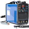 IPOTOOLS TIG-200P Saldatrice TIG - Saldatrice TIG con IGBT 200A 230V, Saldatrice a elettrodo MMA 3 in 1, Saldatrice portatile, 7 anni di garanzia