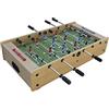 Garlando F-MINI 2 IN 1 Calciobalilla e hockey da tavolo in un solo prodotto; aste telescopiche comprese nella dotazione. Salvaspazio