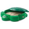 Little Tikes Tartaruga Sabbiera per Giardino, Sicura e Portatile, Funge Anche da Scatola per Immagazzinamento per Esteriori, Stimola la Creatività, Per Bambini dai 12 Mesi