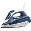 Girmi ST61 Ferro Da Stiro, 2200 W, Colpo vapore 130 g/min, 300 ml, Piastra in Ceramica, Funzione spray, Self-Clean, Blu