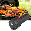 Raguso Motore girarrosto Barbecue Motore girarrosto Elettrico per Grill Motore Grill Barbecue Motore girarrosto Motore Barbecue 1 5V a Batteria Colore Nero