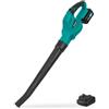 VONROC Soffiatore per Foglie a Batteria VONROC 20V - Velocità 180 km/h, Leggero ed Ergonomico, Impugnatura Soft-Grip, Modello 2024, 4.0Ah Batteria e Caricabatteria Inclusi